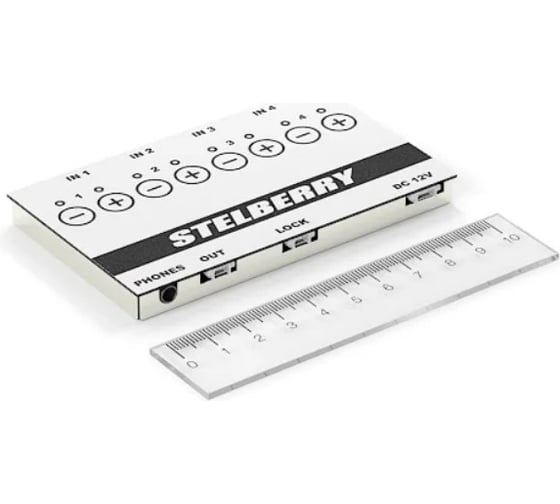 Четырехканальный цифровой аудиомикшер с выходом для подключения наушников Stelberry MX-305 АВ5024070 1