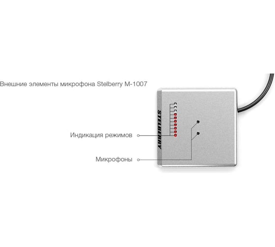 Направленный микрофон для усилителя индукционной петли Stelberry M-1007 АВ5015357
