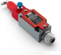 Аварийный тросовый выключатель ТЕКО АТВ-0304, односторонний, 2 NC/1NO, ДРТ -45°C...+65°C, IP66 (трос 15,25 м), 00-00041454