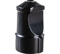 Электрическая розетка Stayer MASTER, с заземлением, 16А/220В, черная 55180-B