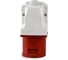 Розетка Smartbuy стационарная наружная 124 3Р+РЕ 32А 380В IP44, SBE-32-LS4-380 2