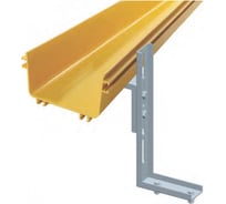 Консоль напольная LANMASTER регулируемая, для лотка шириной до 300 мм LAN-OT300-HF