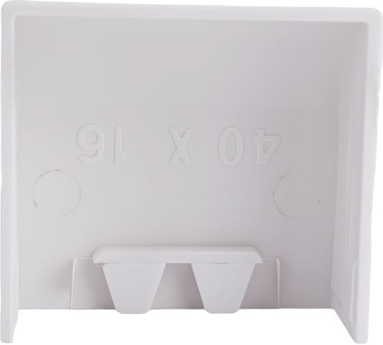 Заглушка EKF PROxima Plast, 4шт белый ecw-40-16x4