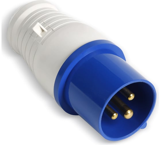 Вилка переносная Smartbuy 013 2Р+РЕ 16А 220В IP44, SBE-16-PP3-220