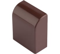Заглушка EKF Plast PROxima, под темное дерево 4шт ecd-40-16x4