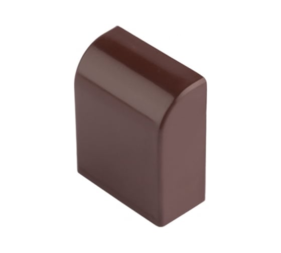 Заглушка EKF Plast PROxima, под темное дерево 4шт ecd-40-16x4 1