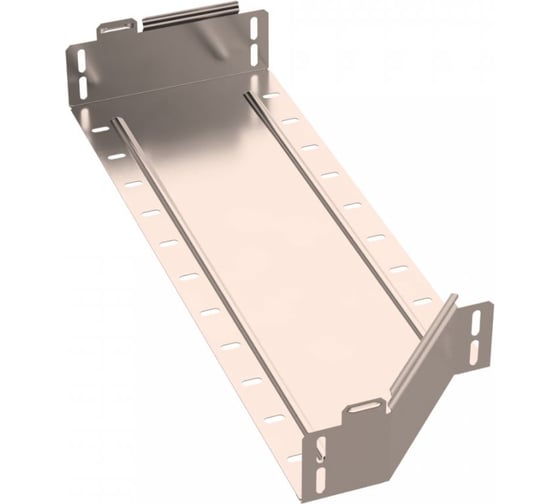 Переходник левый Промрукав Стандарт INOX (AISI 409) 600x500x80 1шт. PR16.5640