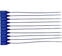 Пломба пластиковая номерная ТПК Технологии Контроля Универсал 350 (цвет: синий) 100 шт 24293