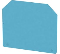 Концевая пластина Weidmuller WAP 16+35 WTW 2.5-10 BL синяя 1050180000