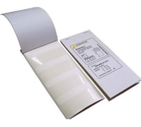 Маркер самоламинирующийся LANMASTER, блокнот, 30x15, диам.20мм, 60 шт LAN-MCB-30x15x20