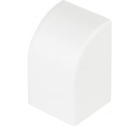 Заглушка EKF PROxima Plast, белый, 4 шт ecw-25-25x4