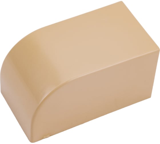 Заглушка EKF PROxima Plast, под светлое дерево, 4 шт ecl-25-25x4