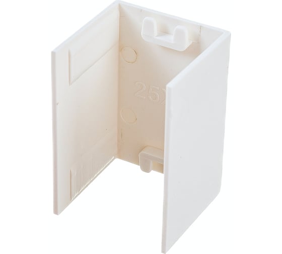 Соединитель EKF PROxima Plast, белый 4шт conw-25-25x4