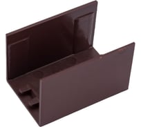 Соединитель EKF PROxima Plast, под темное дерево, 4 шт cond-25-25x4