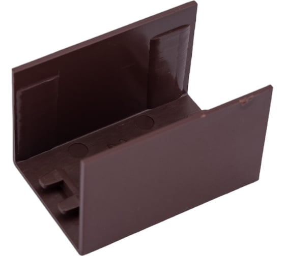 Соединитель EKF PROxima Plast, под темное дерево, 4 шт cond-25-25x4 1