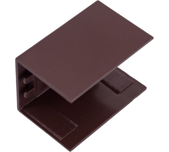 Соединитель EKF PROxima Plast, под темное дерево, 4 шт cond-25-25x4
