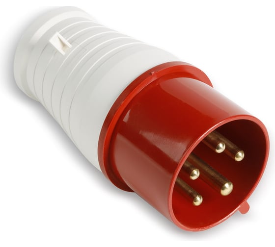 Вилка переносная Smartbuy 025 3Р+РЕ+N 32А 380В IP44, SBE-32-PP5-380 1