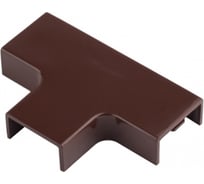 T-образный угол EKF PROxima Plast, под темное дерево, 4 шт tchd-16-16x4