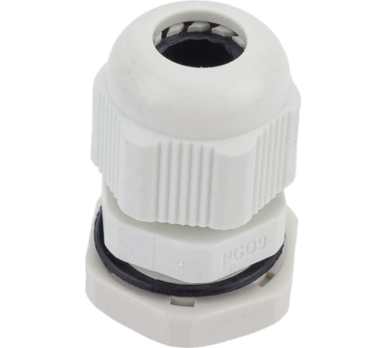 Кабельный зажим Экопласт IP65, внутренний D4-8мм 100 шт PG9 41009