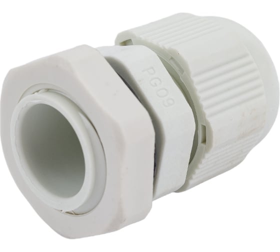 Кабельный зажим Экопласт IP65, внутренний D4-8мм 100 шт PG9 41009