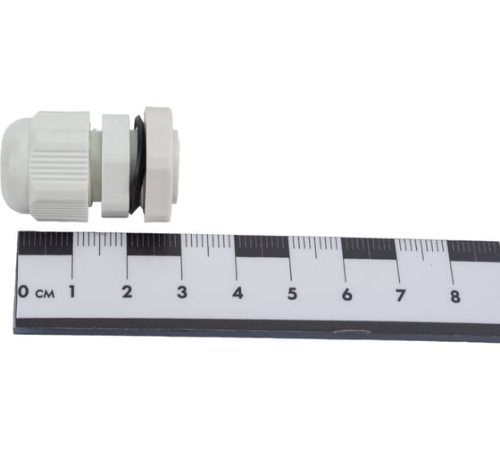 Кабельный зажим Экопласт IP65, внутренний D4-8мм 100 шт PG9 41009
