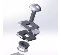 Соединитель двойной CABLIDERTRAYS (комплект) СДЛ