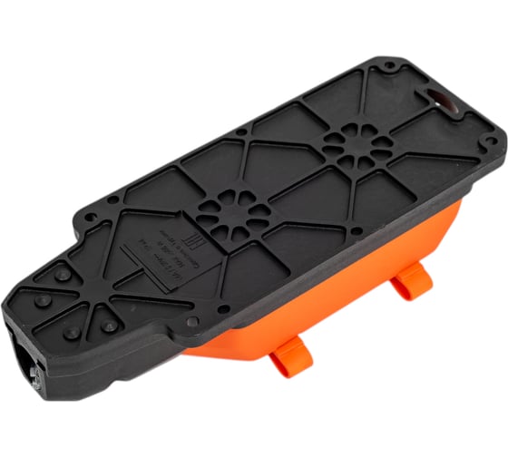 Колодка удлинителя TOKOV ELECTRIC 2-м с заземлением 16А IP44 каучук оранжевый TOKOV TKE-C10-KK2-Z