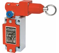 Аварийный тросовый выключатель ТЕКО АТВ-03П04, правый, односторонний правый, 2 NC/1NO, ДРТ -45°C...+65°C, IP66 (трос 15,25,35 м), 00-00041456