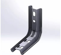 Подвес настенный CABLIDERTRAYS Омега профиль-L быстрой фиксации оцинкованный 140мм S=2,0мм ОП-LБ(сн)-100