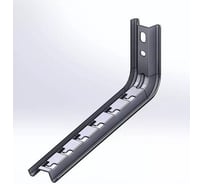 Подвес настенный CABLIDERTRAYS Омега профиль-L быстрой фиксации оцинкованный 330мм S=2,0мм ОП-LБ(сн)-300