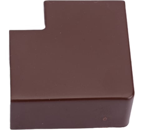 Поворот 90 градусов EKF Plast PROxima, 4 шт, под темное дерево abd-25-16x4