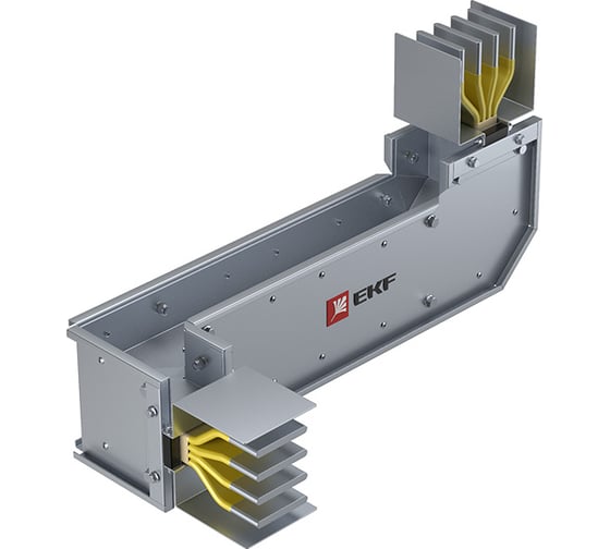 Вертикально-горизонтальная угловая секция EKF 1000А, IP55, AL 3L+N+PE HPA10VH45 1