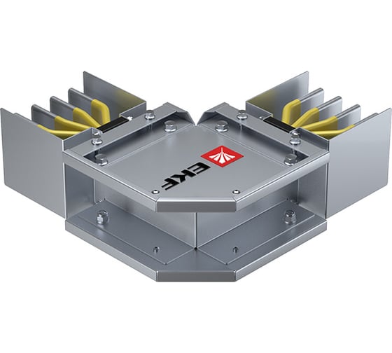 Угловая горизонтальная секция EKF 2500А, IP55, AL 3L+N+PE HPA25EH45 1