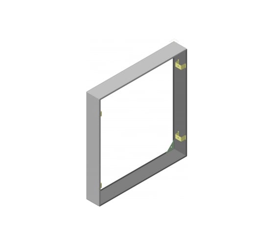 Кожух для навесной установки ЩЭ EKF Basic mb08-k-bas 1
