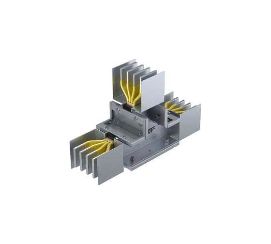 Т-образная вертикальная секция EKF 1000А, IP55, 3L+N+PE HPA10TV45 1