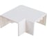 Поворот EKF 90 градусов Plast PROxima, белый, 4 шт abw-25-16x4 1