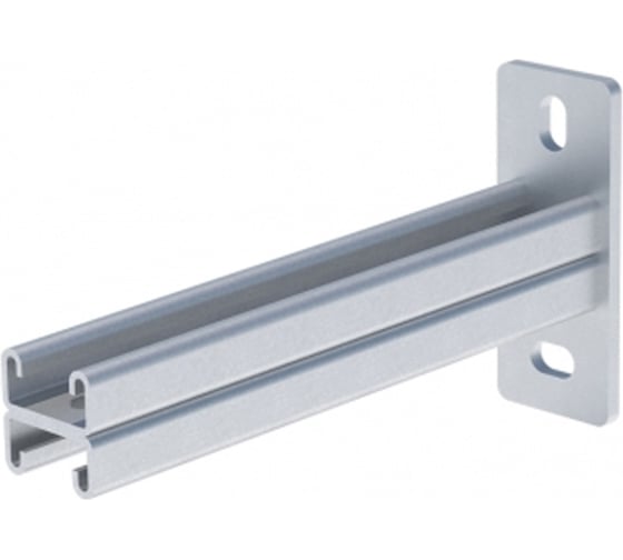 Двойная STRUT-консоль EKF 41х21мм, основание 250 мм stkd412125