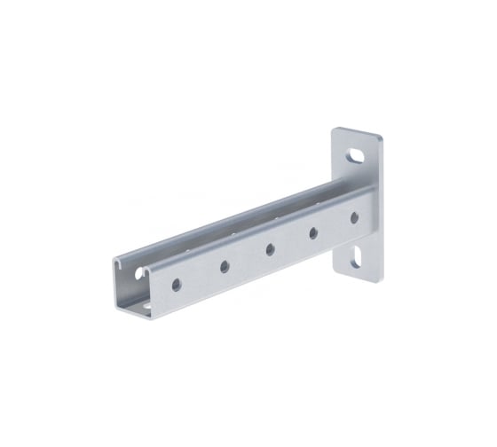 STRUT-консоль EKF, 41х41мм, основание 450 мм stk414145 1