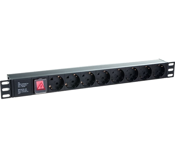 Cabeus pdu 8p 2eu блок евророзеток для 19 шкафов