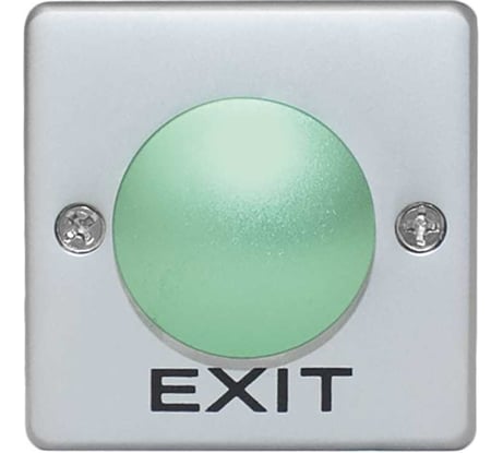 Накладная кнопка выхода Tantos TS-CLACK green металлическая, НО/НЗ 00-00126685