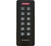 Кодонаборная панель со встроенным считывателем и контроллером карт Tantos TS-KBD-EMF Plastic EM-marin или Mifare 00-00245751