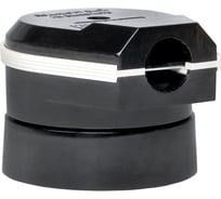 Разъем EKF PROxima РШ-ВШ 32А, 250В, 2P+PE (ОУ) карболитовый, черный AS-250-O-03