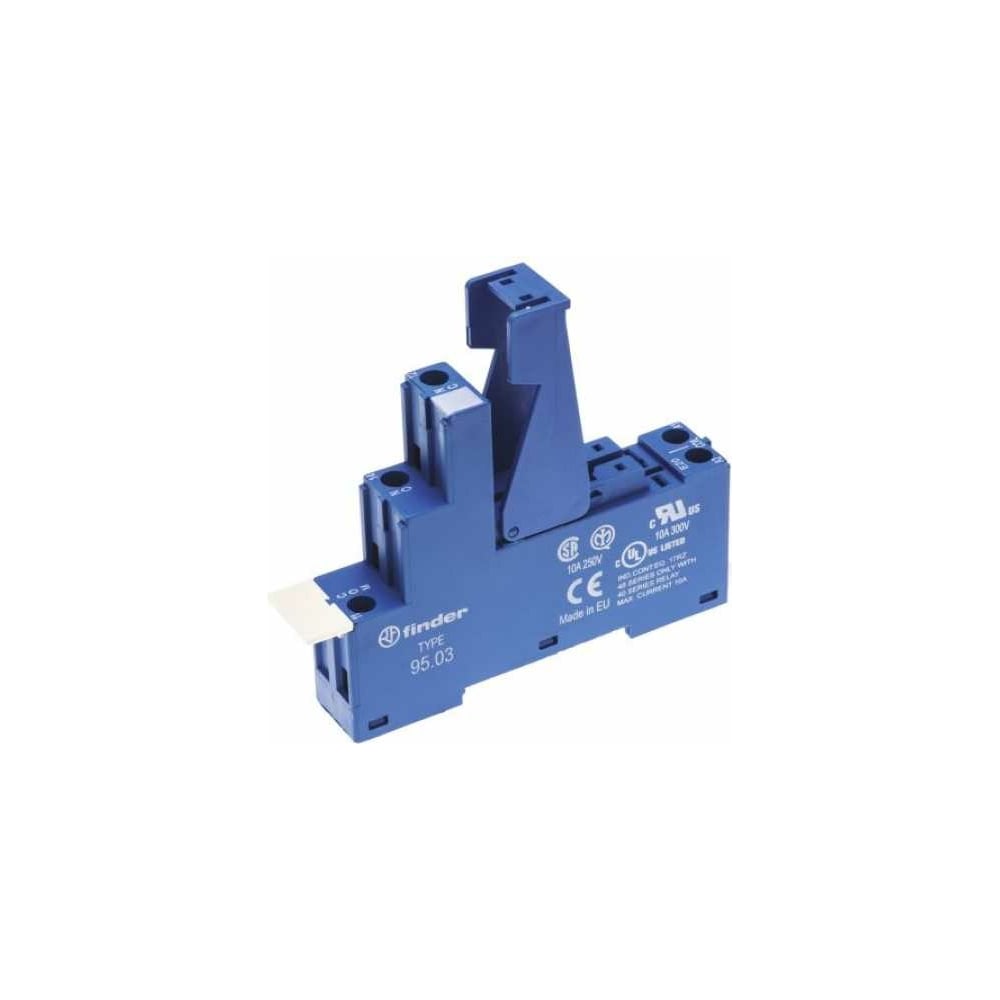 Розетка Finder с винтовыми клеммами с зажимной клетью для реле 9503SPA ...