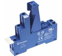 Розетка Finder с винтовыми клеммами с зажимной клетью для реле 9503SPA