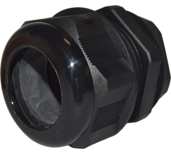 Кабель-ввод KLR KG-M40-32-BK полиамидный M40x1.5/22...32mm/Чёрный (НУ=15 шт.) 0701015b 1