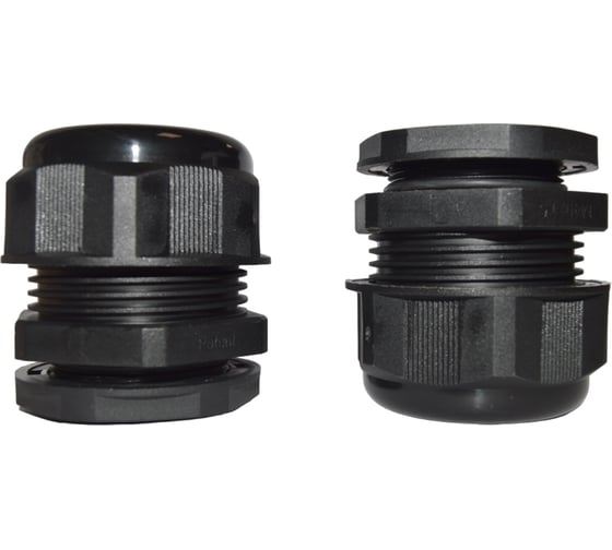 Кабель-ввод KLR KG-M40-32-BK полиамидный M40x1.5/22...32mm/Чёрный (НУ=15 шт.) 0701015b