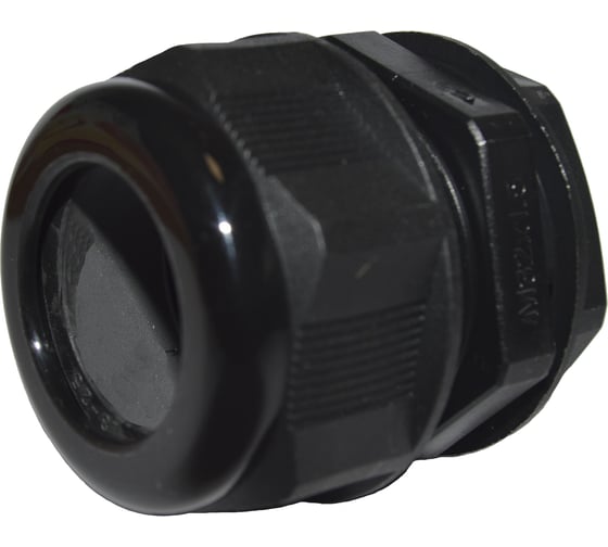 Кабель-ввод KLR KG-M32-25-BK полиамидный M32x1.5/18...25mm/Чёрный (НУ=30 шт.) 0701013b 1