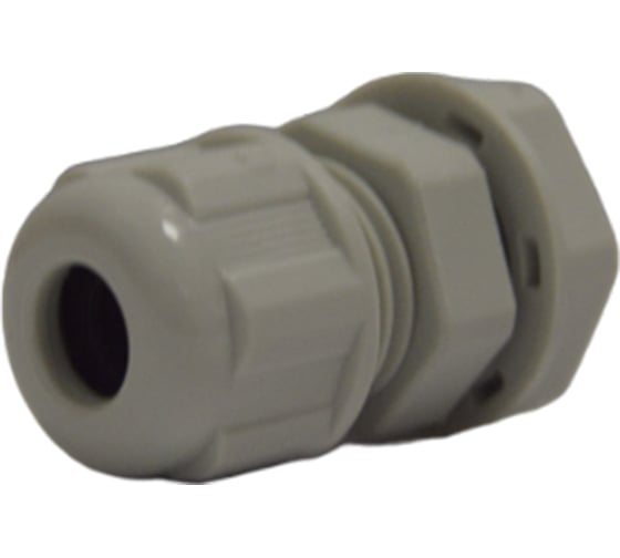 Кабель-ввод KLR KG-M12-05 полиамидный M12x1.5/2...5mm/Серый (НУ=200шт) 0701001 1
