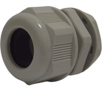 Кабель-ввод KLR KG-M25-16 полиамидный M25x1.5/9...16mm/Серый (упак=50шт) 0701010