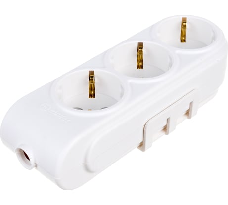 Колодка удлинителя Makel 3-м с заземлением защитные шторки N3210000